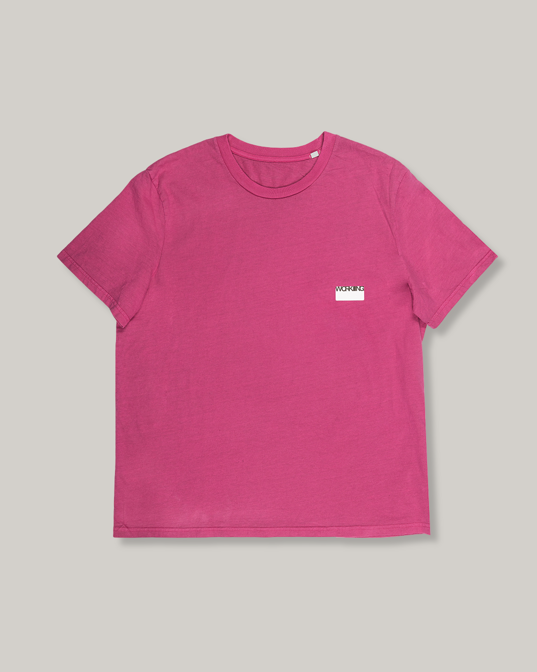 WORKING STICKER T-SHIRT - NANTUCKET