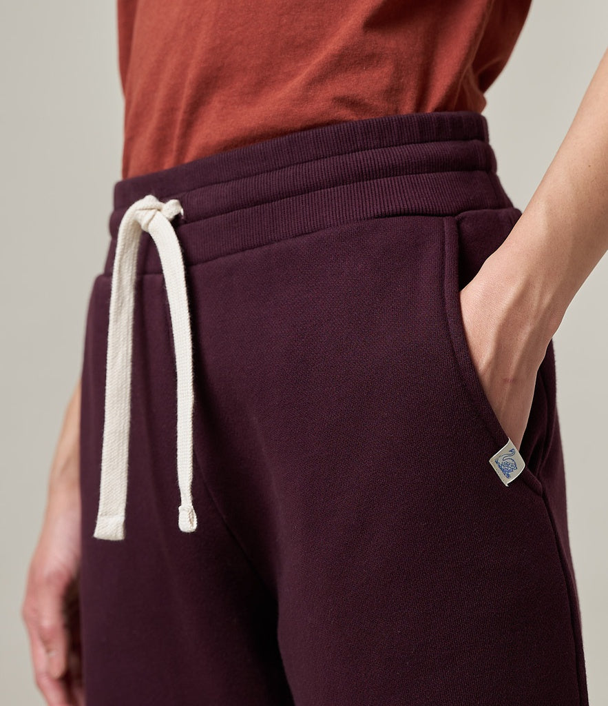 MERZ B. SCHWANEN WOMEN'S SWEATPANTS - BURGUNDY