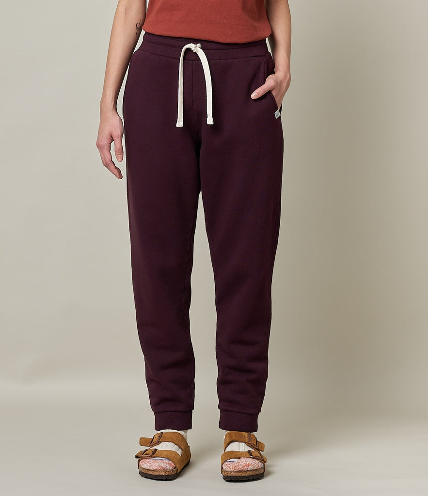 MERZ B. SCHWANEN WOMEN'S SWEATPANTS - BURGUNDY