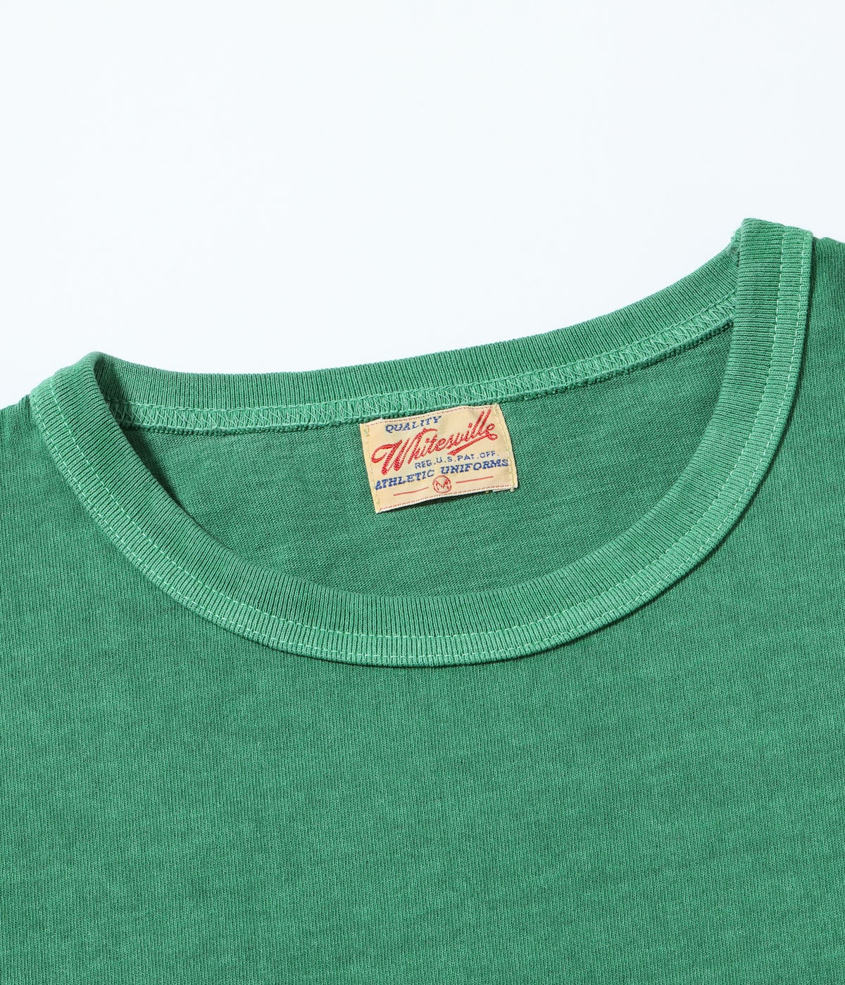 WHITESVILLE PIGMENT DYE POCKET T-SHIRT - KELLY GREEN