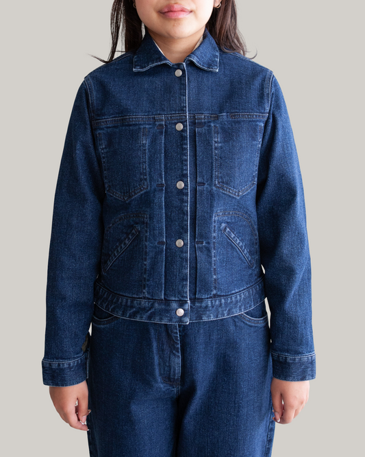 W'MENSWEAR ENGINEER'S JACKET - DENIM