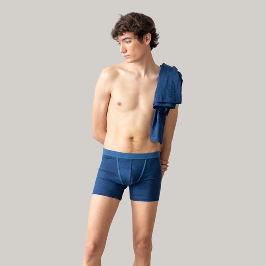 TA-CT BOXER BRIEFS CERVIN - INDIGO