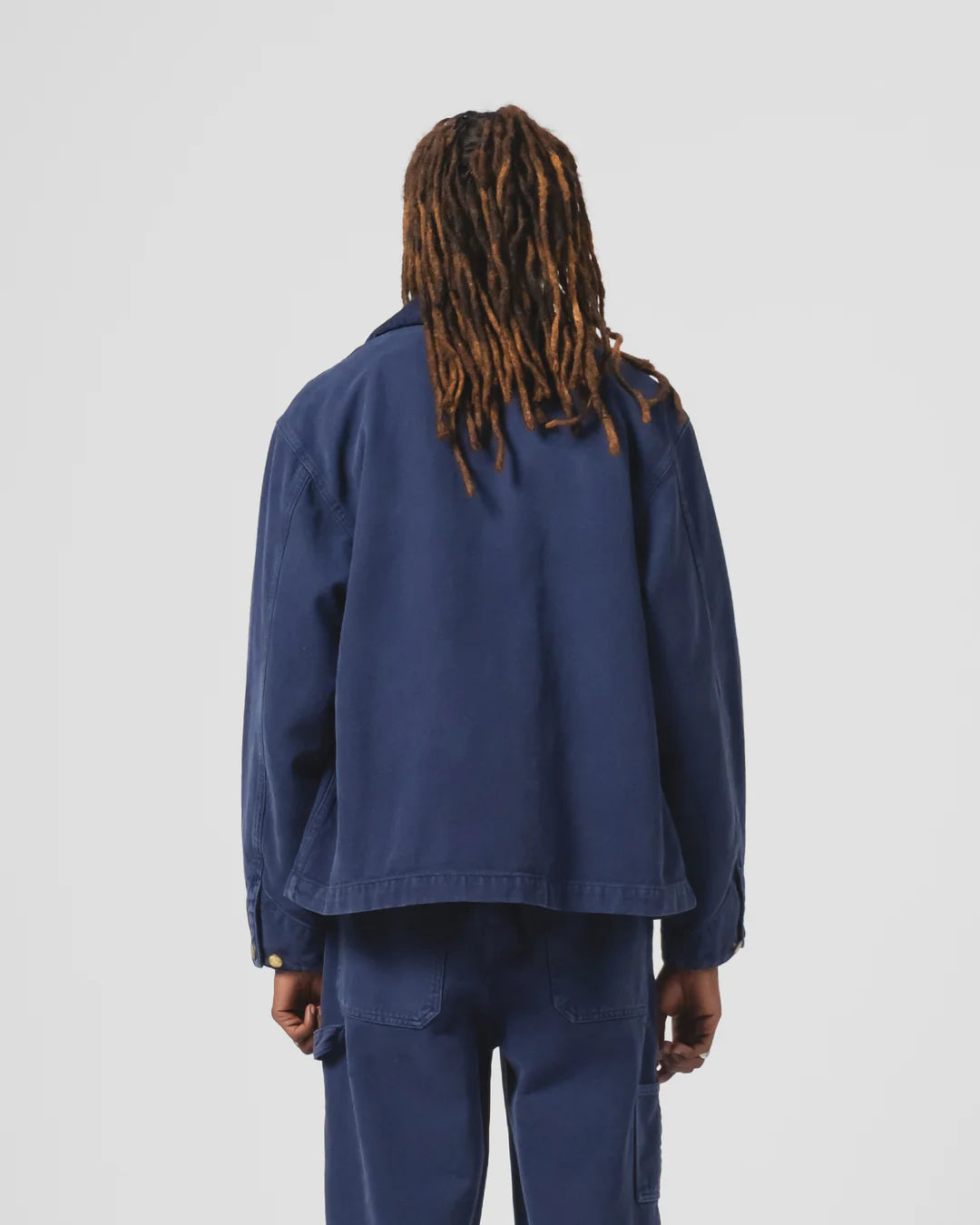 EAT DUST ARIZONA JACKET - INDIGO BLUE CANVAS