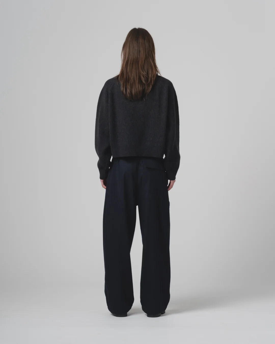 GIRLS OF DUST AMBASSADOR PANTS CASHART WOOL - INKT