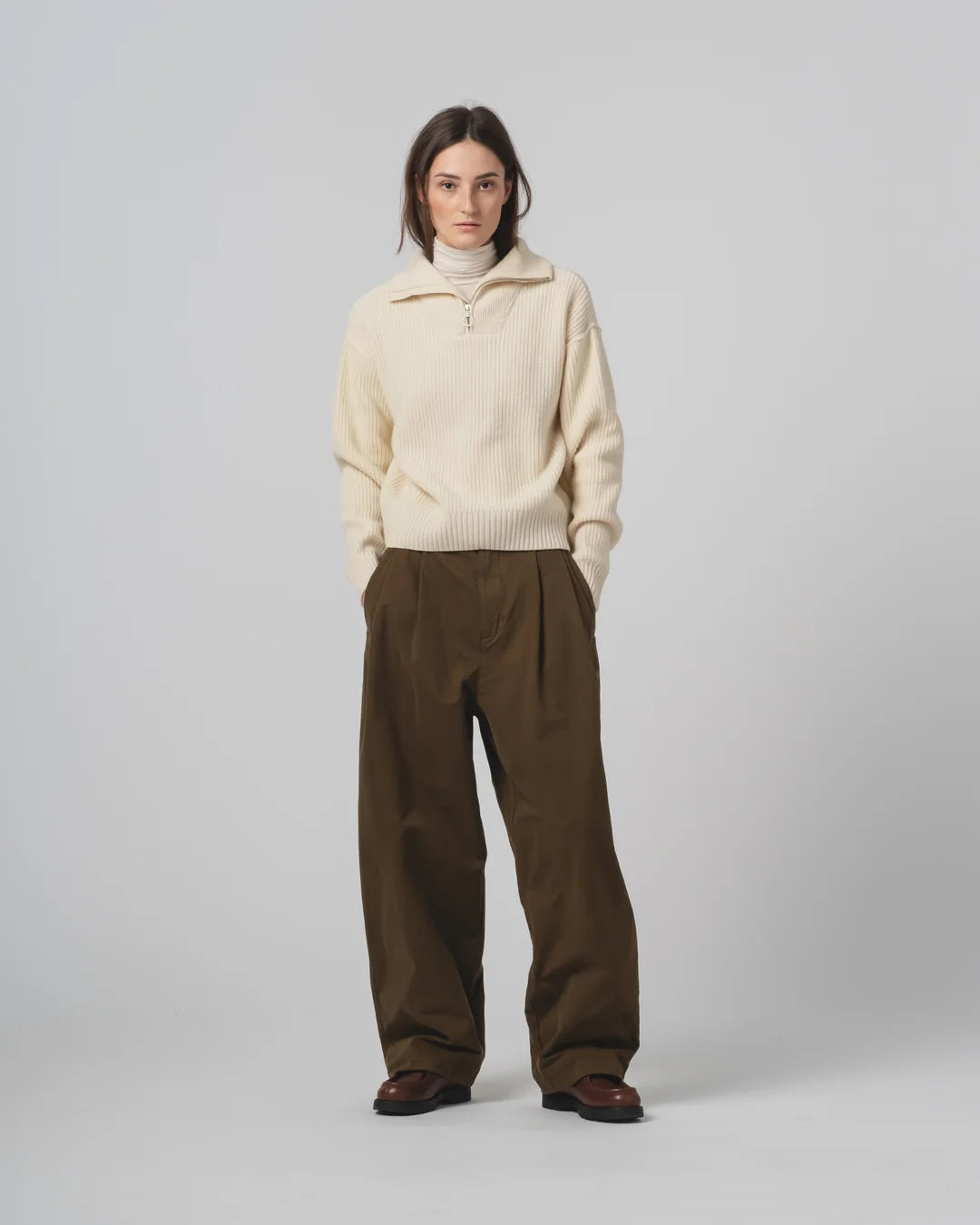GIRLS OF DUST AMBASSADOR PANTS - JAVA BROWN