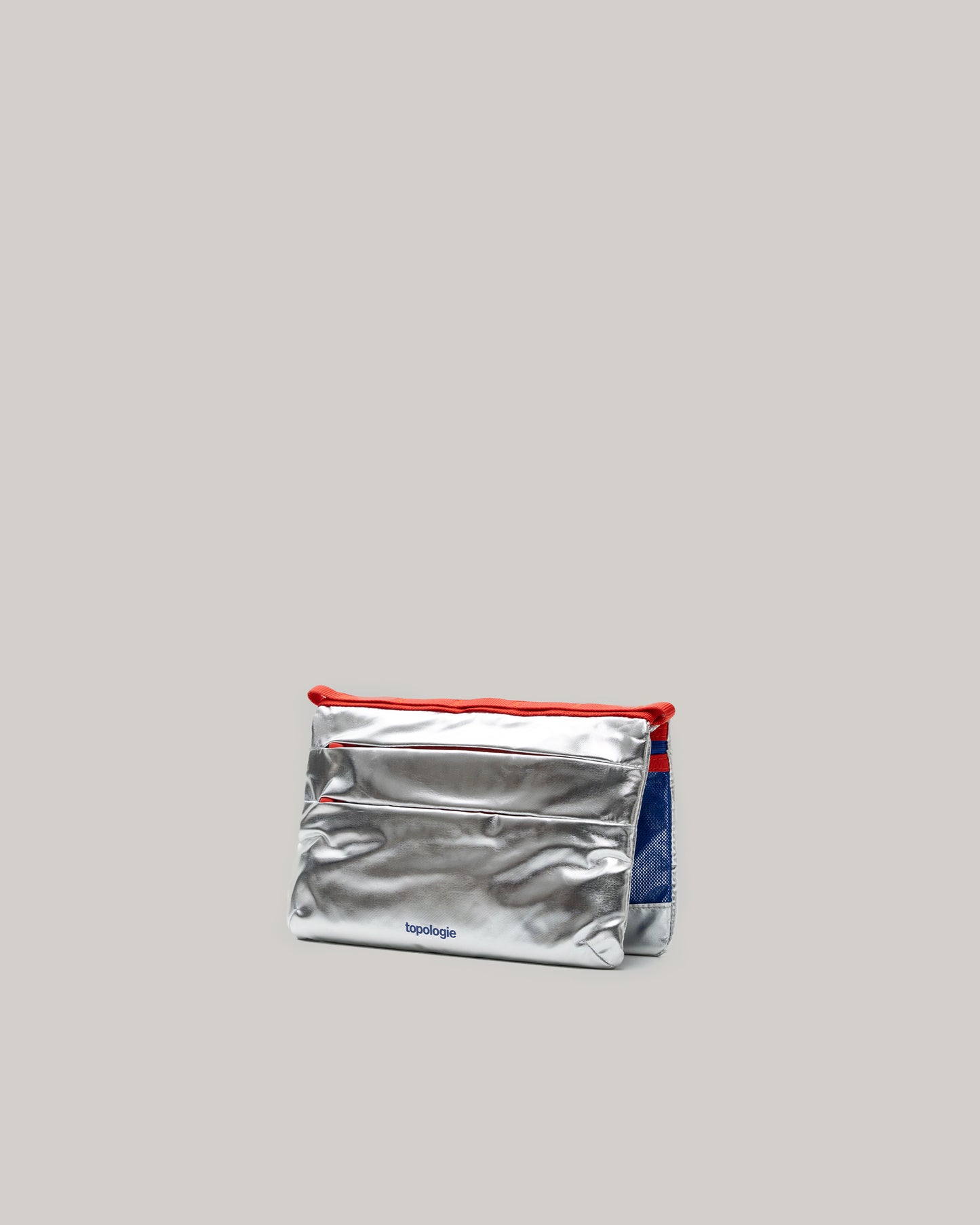 TOPOLOGIE FLAT SACOCHE SMALL SATELLITE METALLIC