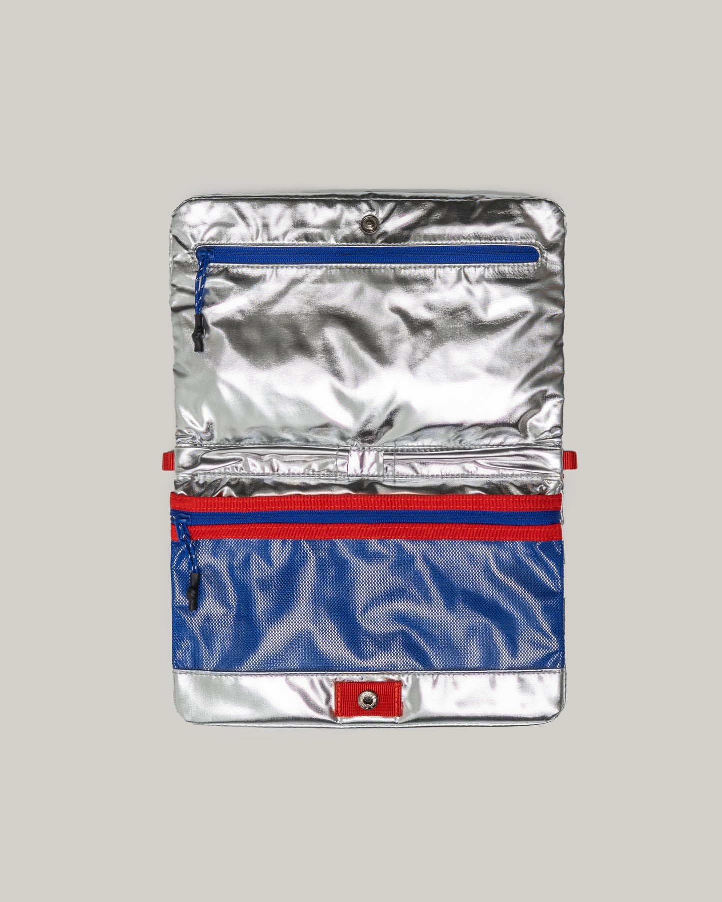 TOPOLOGIE FLAT SACOCHE SMALL SATELLITE METALLIC