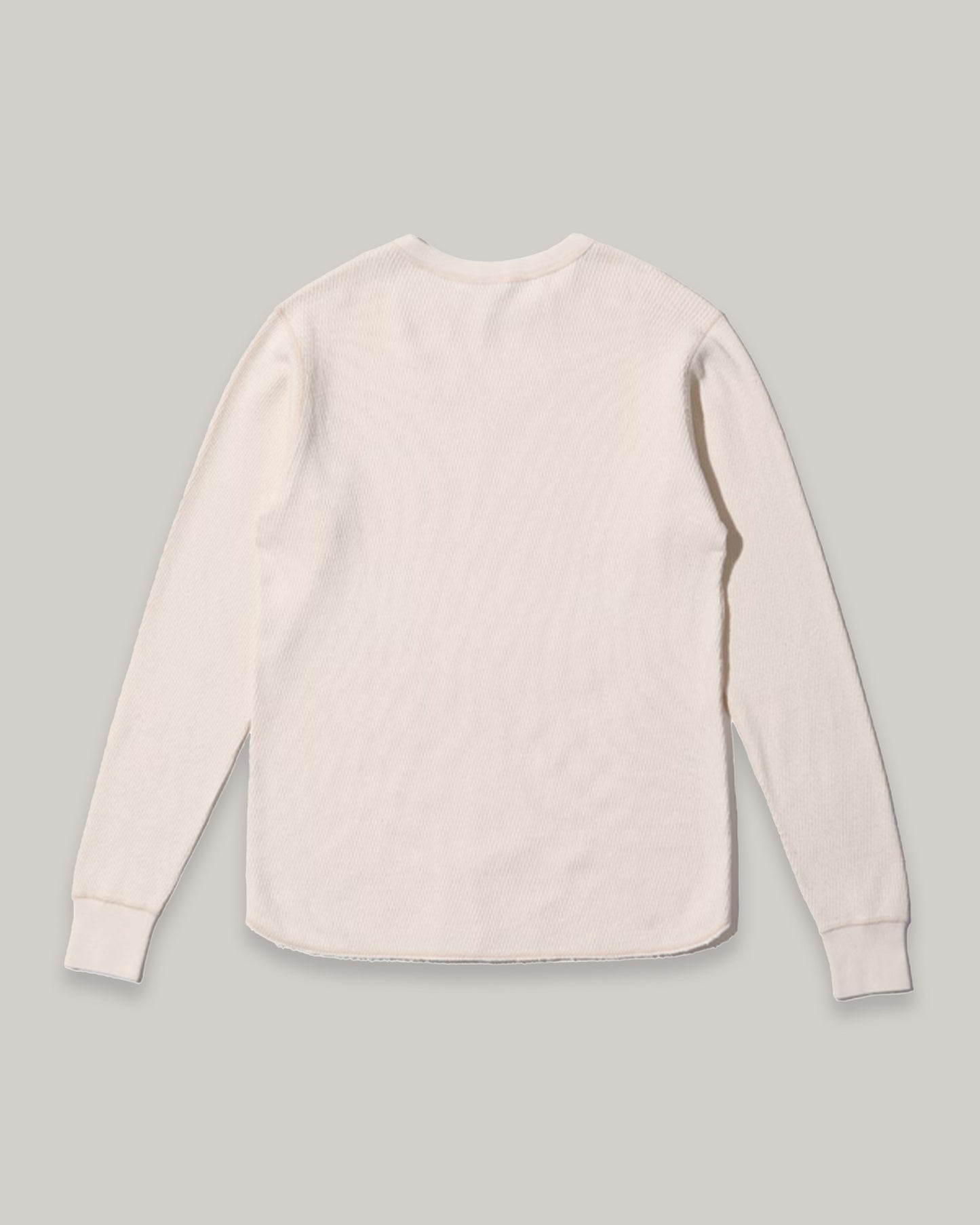 BUZZ RICKSON WAFFLE KNIT THERMAL - NATURAL