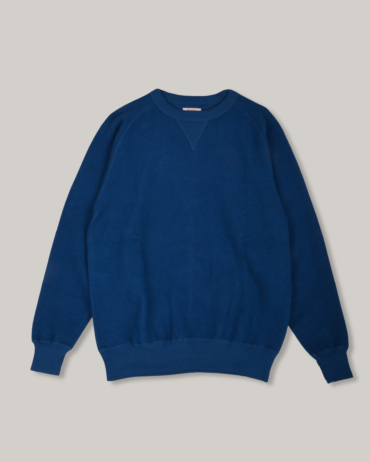 SUNRAY SPORTSWEAR ANAMAUP REVERSE CREW NECK SWEAT - BLUE OPAL