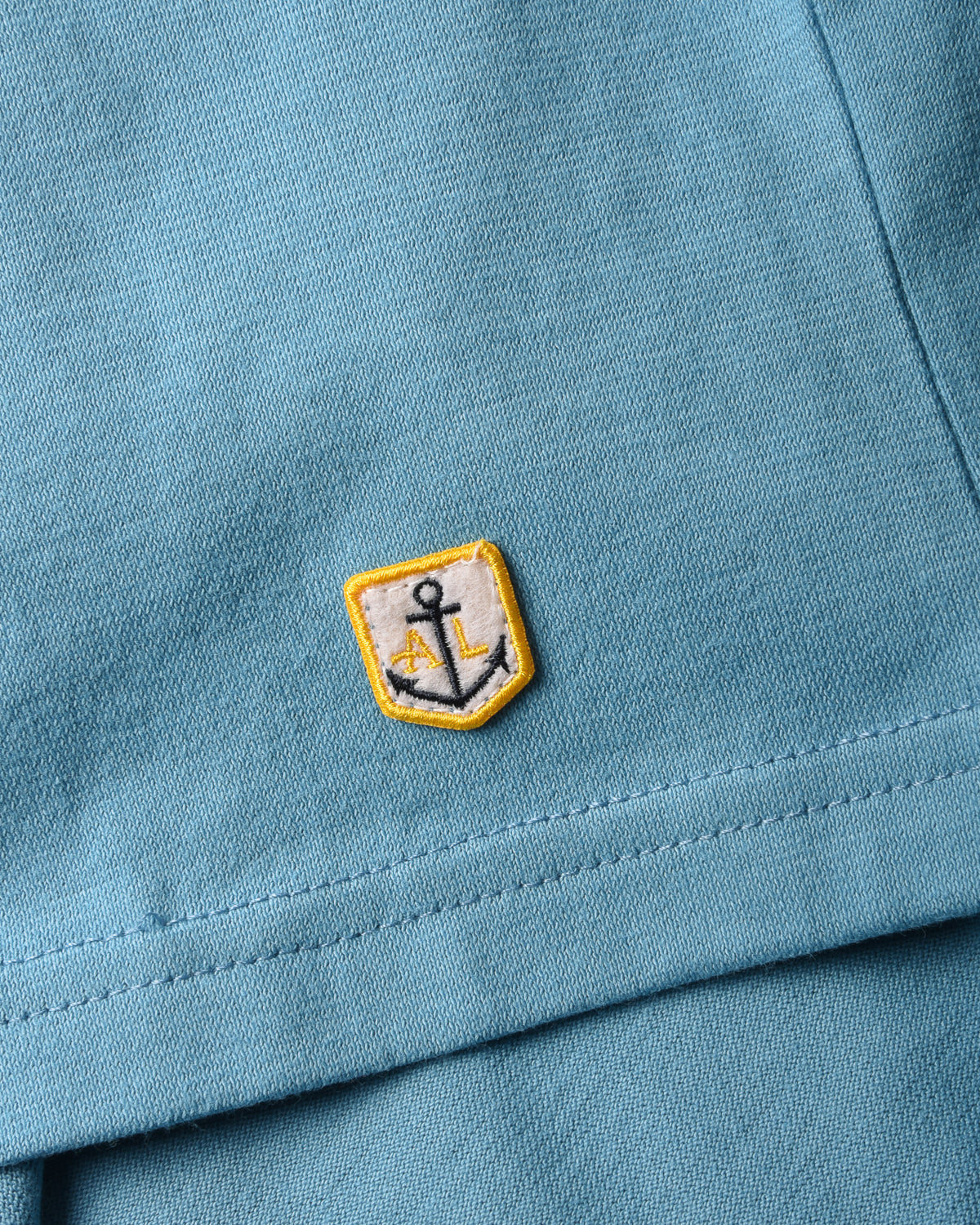 ARMOR LUX HERITAGE T-SHIRT - WATERFALL MID BLUE