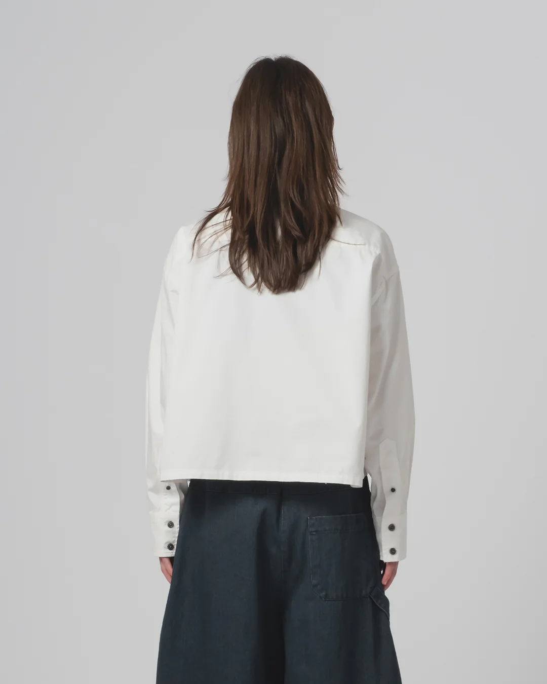 GIRLS OF DUST CUBIC SHIRT - MILK