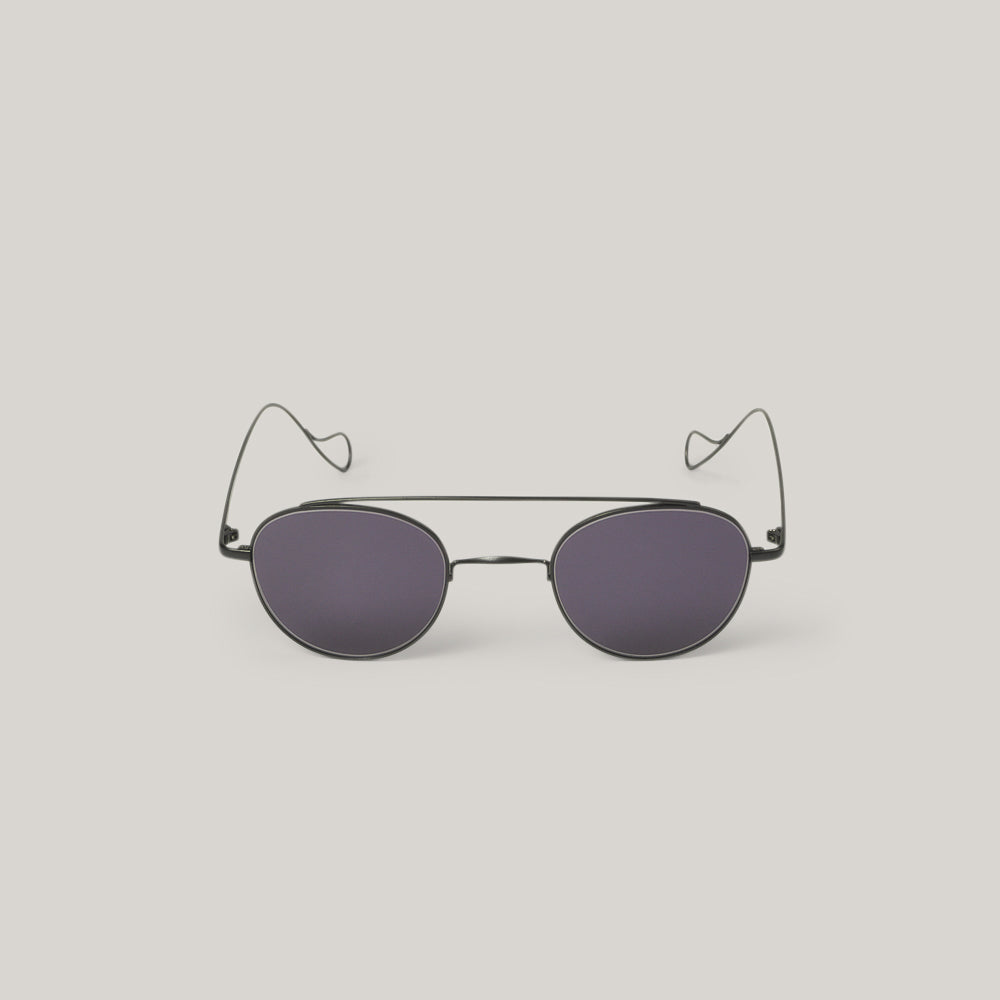 BUDDY OPTICAL HIS TITANIUM SUNGLASSES - MATTE BLACK