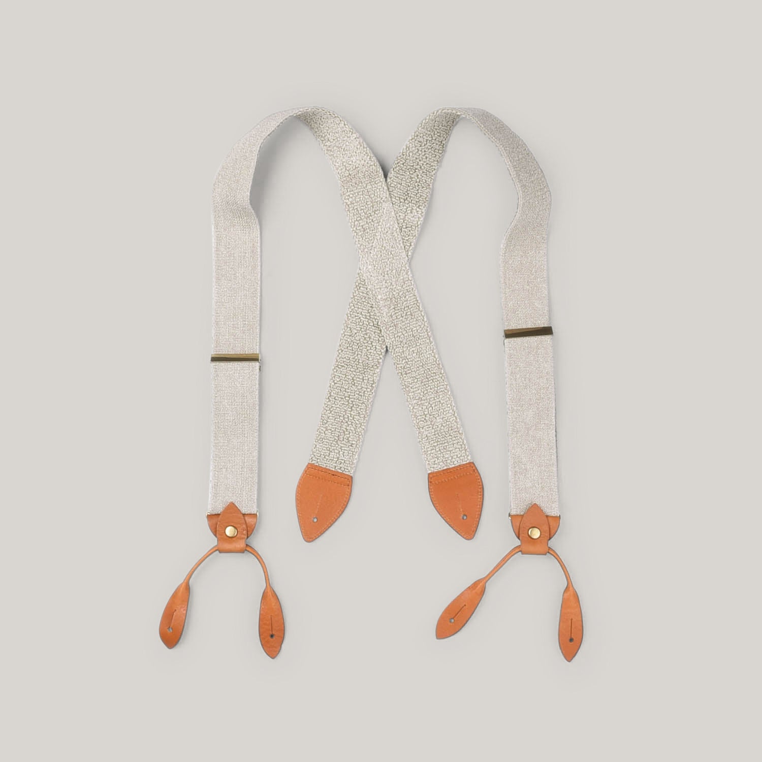 NIGEL CABOURN US ARMY SUSPENDER LINEN - IVORY – Pickings and Parry