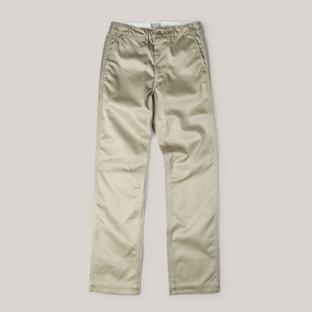 BUZZ RICKSON ORIGINAL SPEC CHINOS - KHAKI – Pickings and Parry