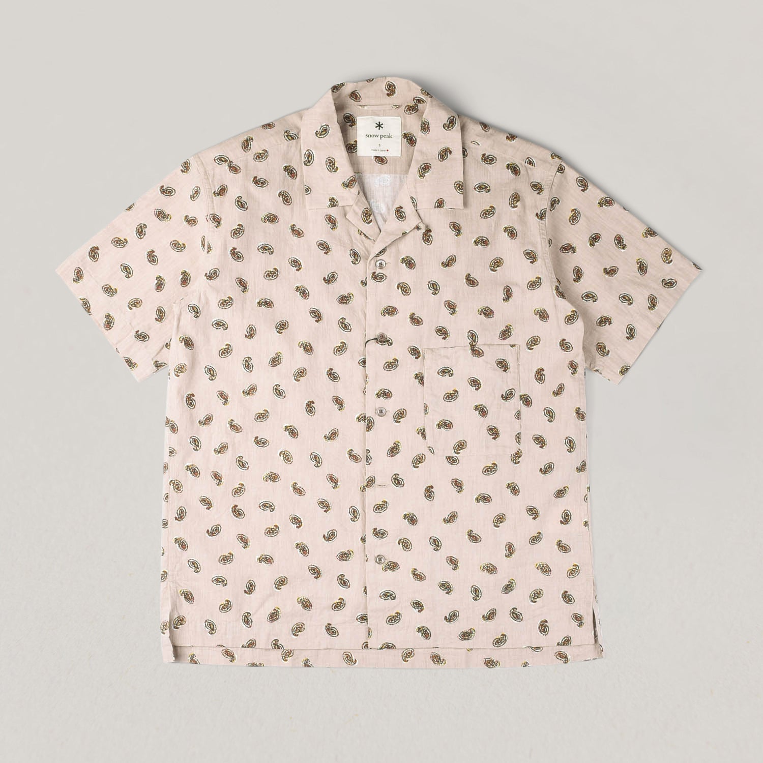 Organic Cotton Poplin Shirt – Snow Peak