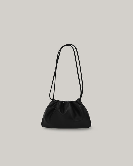NOTHING WRITTEN NELLA LARGE STRAP MINI BAG - BLACK