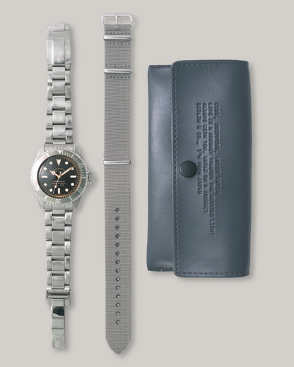VAGUE WATCH CO. GREY FADE DIVER – Pickings and Parry VAGUE WATCH CO. GREY FADE DIVER – Pickings and Parry