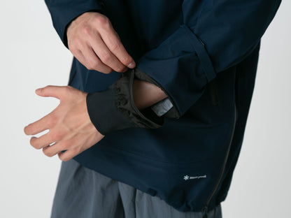 SNOW PEAK GORE-TEX RAIN PULLOVER - NAVY