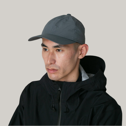 SNOW PEAK NYLON TUSSAH CAP - GREY