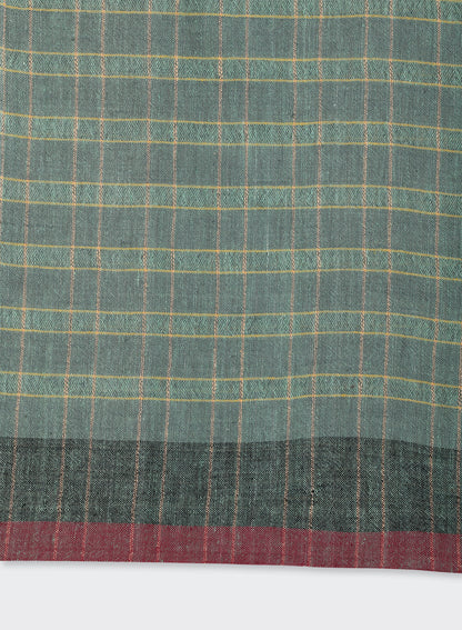KARDO COREY SS SHIRT - MOSS/ WINE