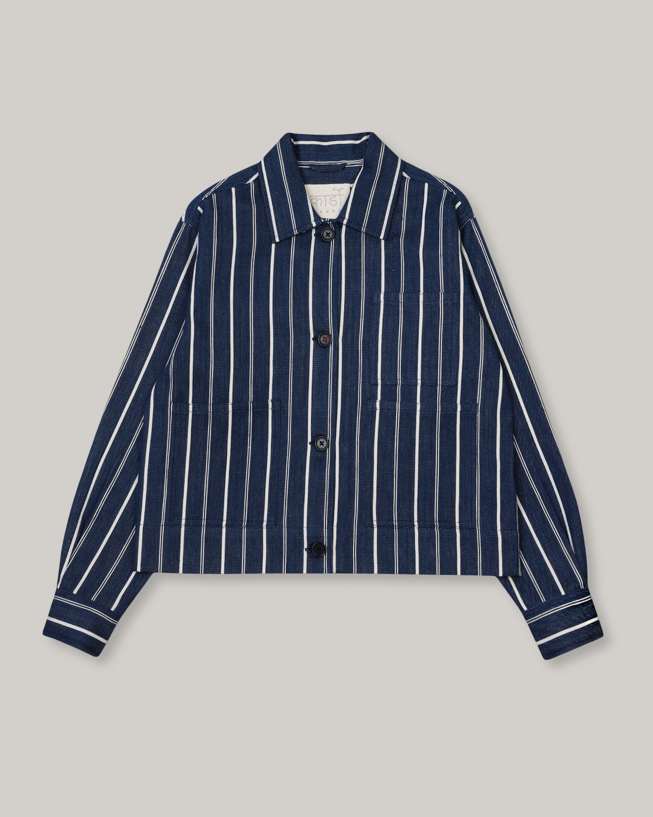 KARDO WOMEN'S RUMI JACKET - INDIGO STRIPE