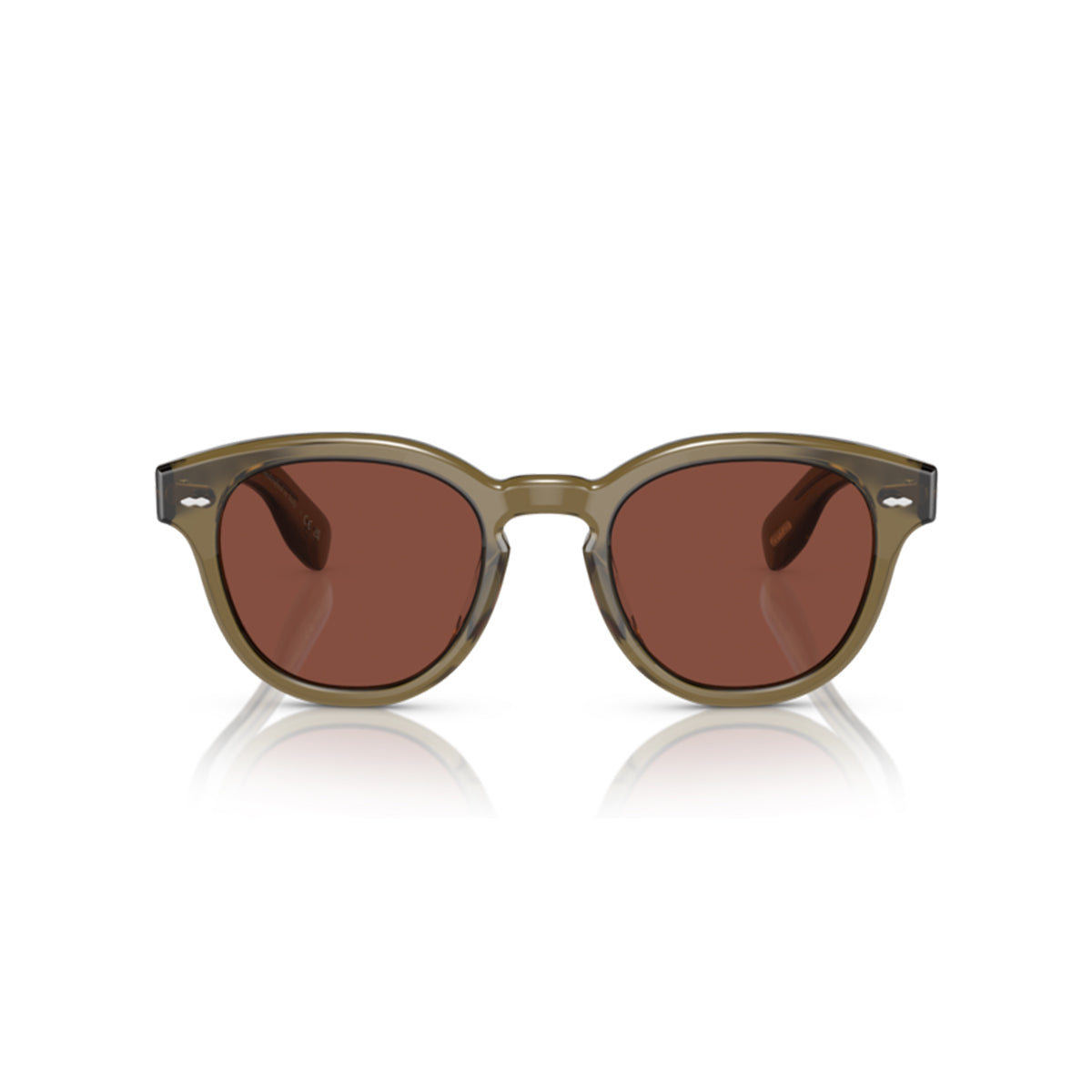 OLIVER PEOPLES CARY GRANT SUN DUSTY OLIVE W/ ROSEWOOD
