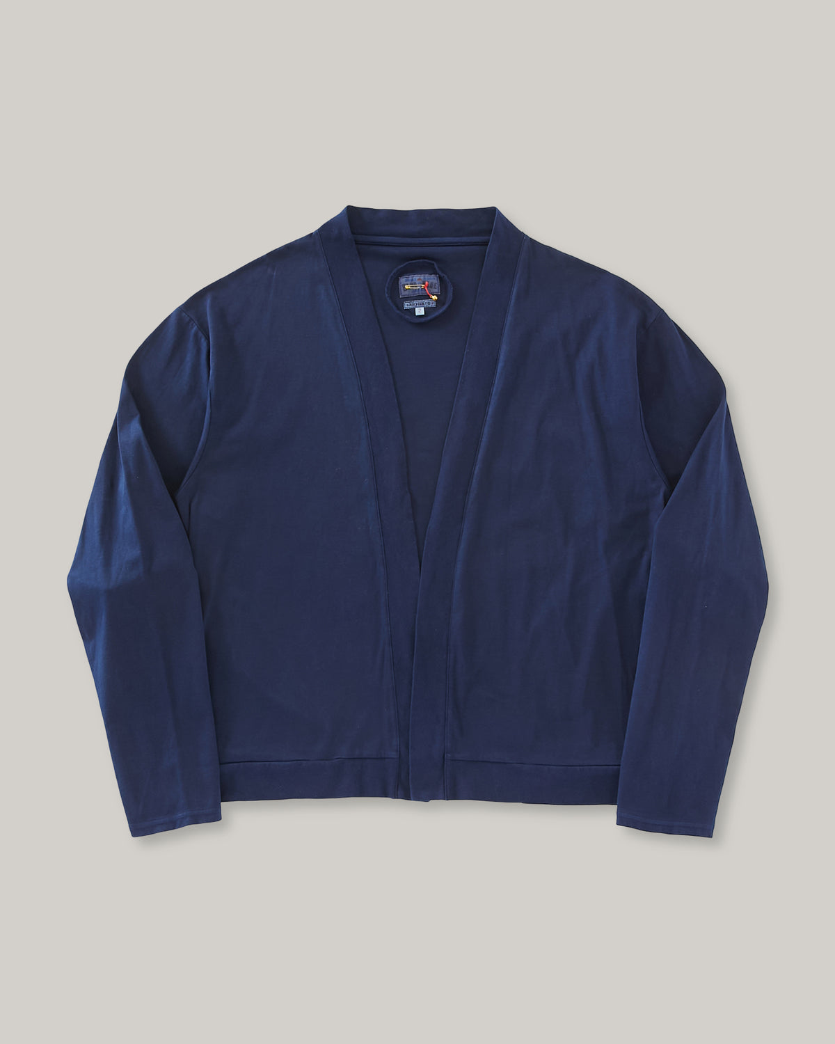 BLUE BLUE JAPAN AIRY SMOOTH 'HAORI' CARDIGAN - INDIGO