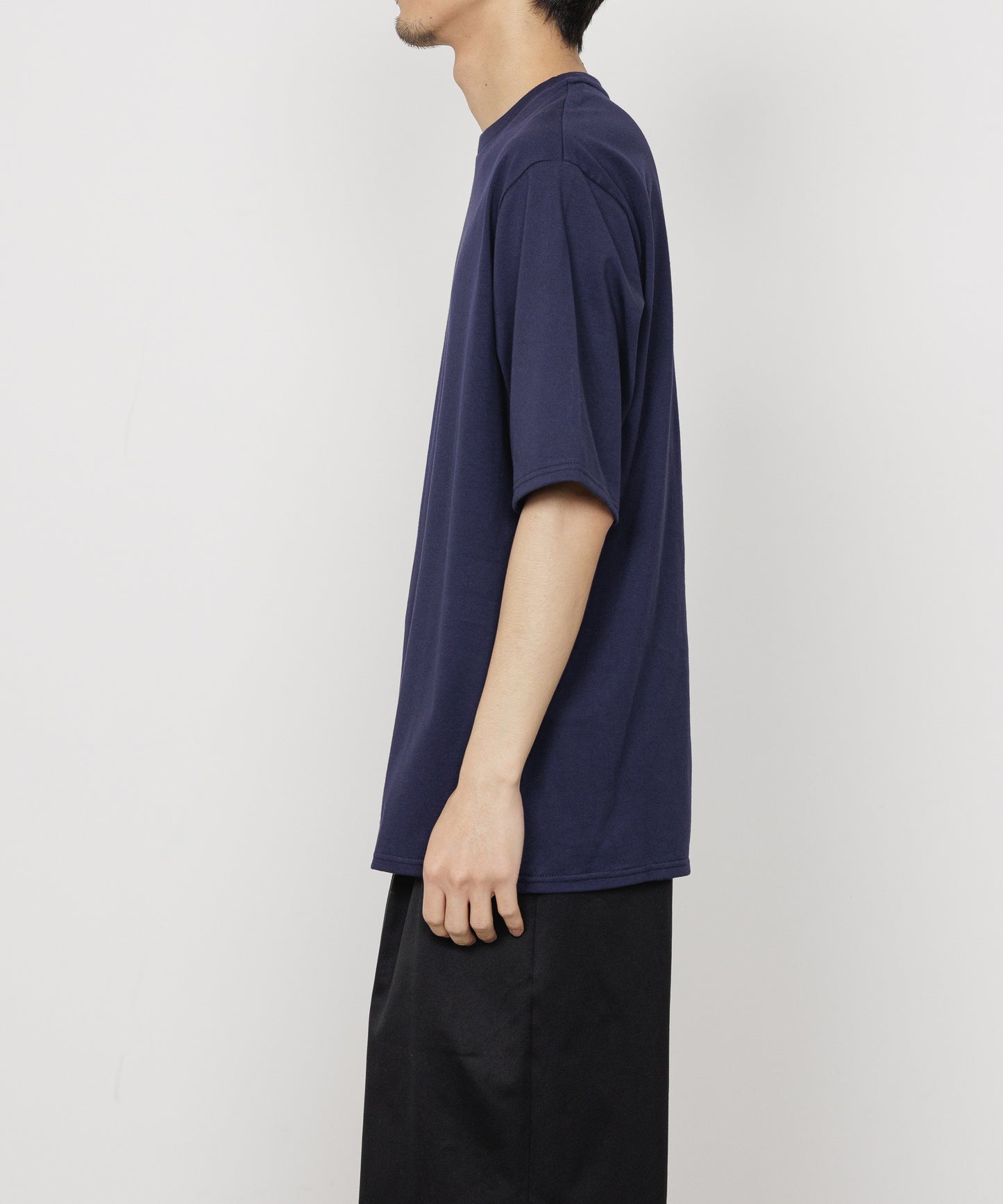 MARKA CREW NECK TEE - NAVY