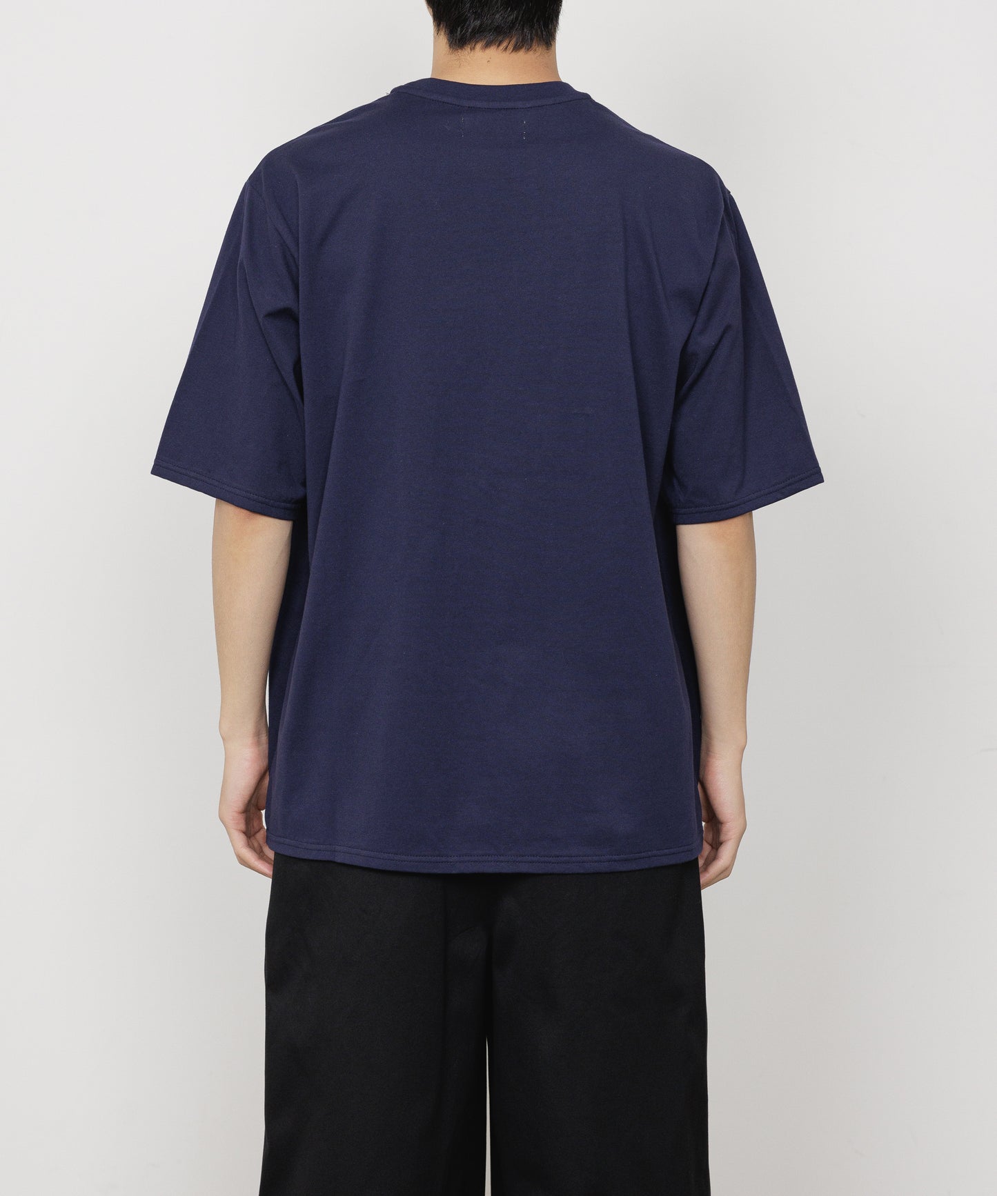 MARKA CREW NECK TEE - NAVY
