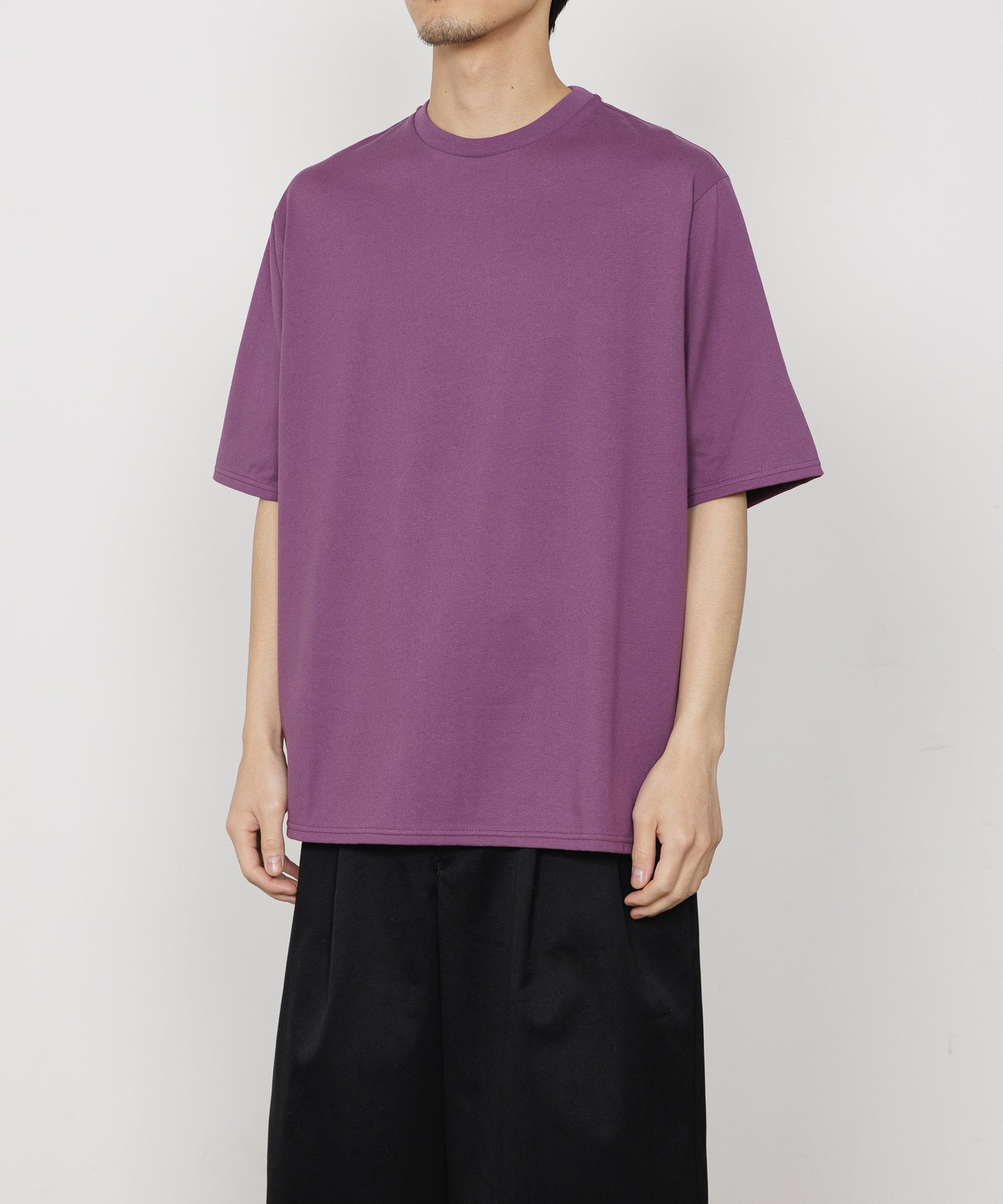 MARKA CREW NECK TEE - PURPLE