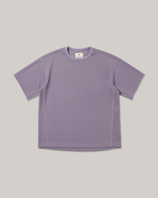 SNOW PEAK DRY THERMAL T-SHIRT - LIGHT PURPLE