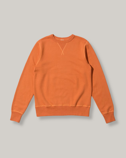 BUZZ RICKSON TRAINERS SWEAT  - ORANGE