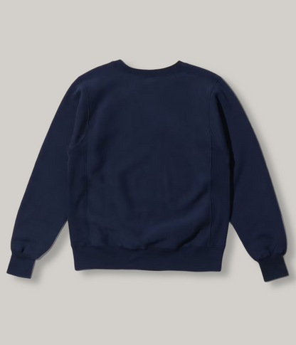 BUZZ RICKSON'S 'COAST GUARD' HORIZONTAL KNIT SWEATSHIRT - NAVY