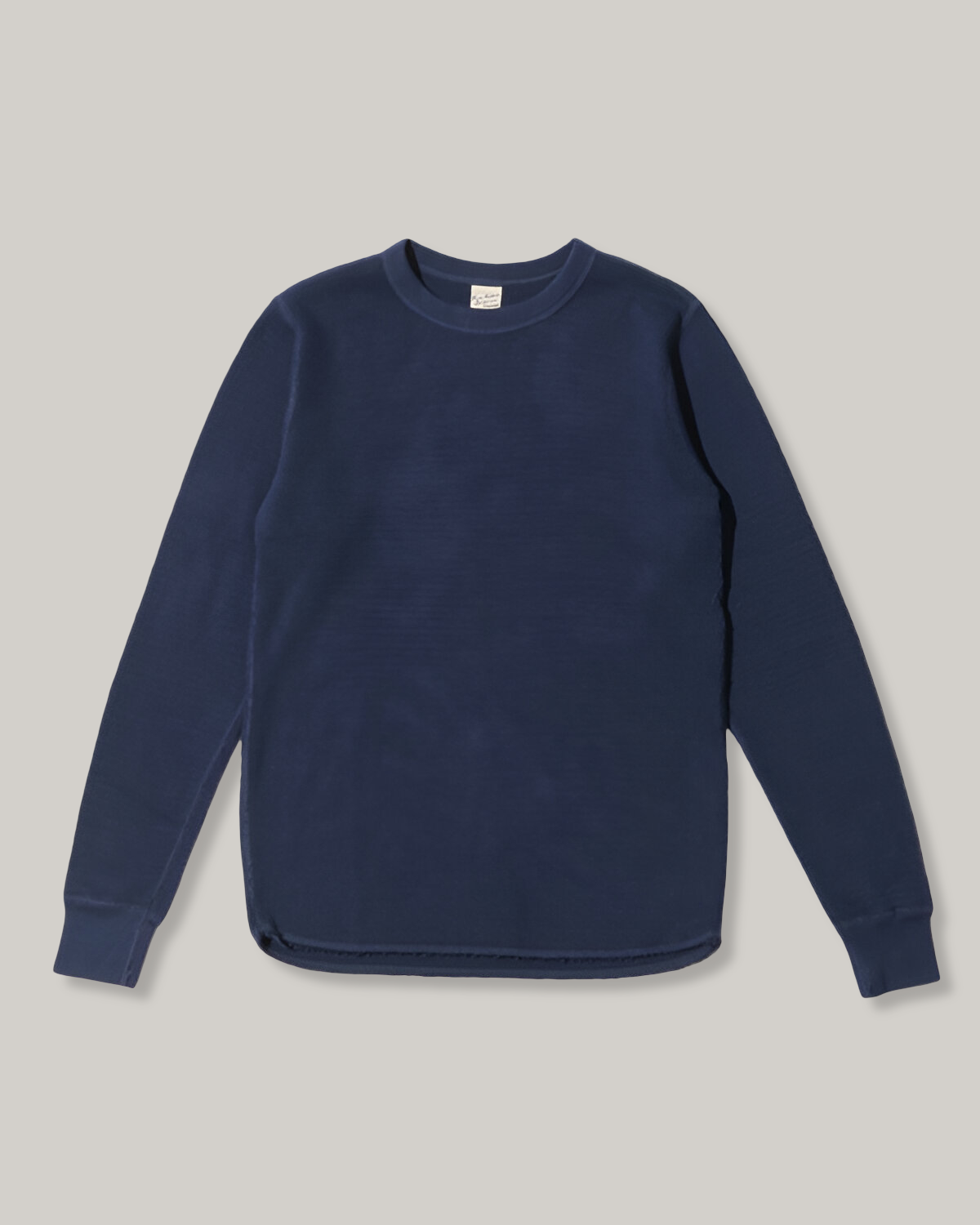 BUZZ RICKSON WAFFLE KNIT THERMAL - NAVY