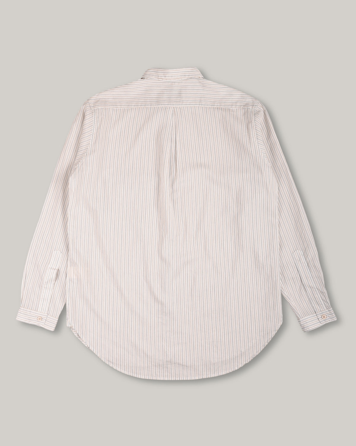 1ST PAT-RN TIPO 9 OFFICER SHIRT - INTERPLAY STRIPES - BLEACHED BRONZE