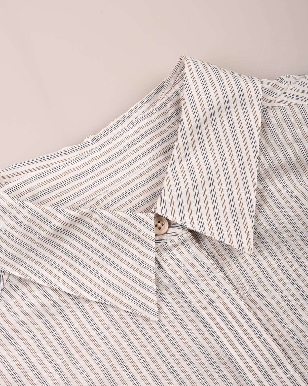 1ST PAT-RN WOMEN'S MODULA SHIRT - INTERPLAY STRIPES - BLEACHED BRONZE