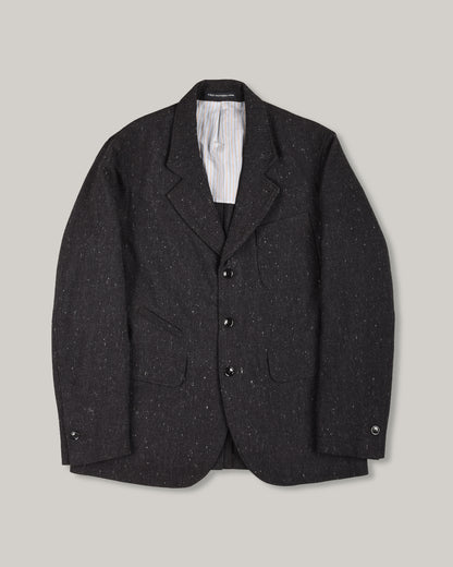 1ST PAT-RN HORLOGER JACKET - GRAIN DONEGAL - ANTHRACITE/ BLUE