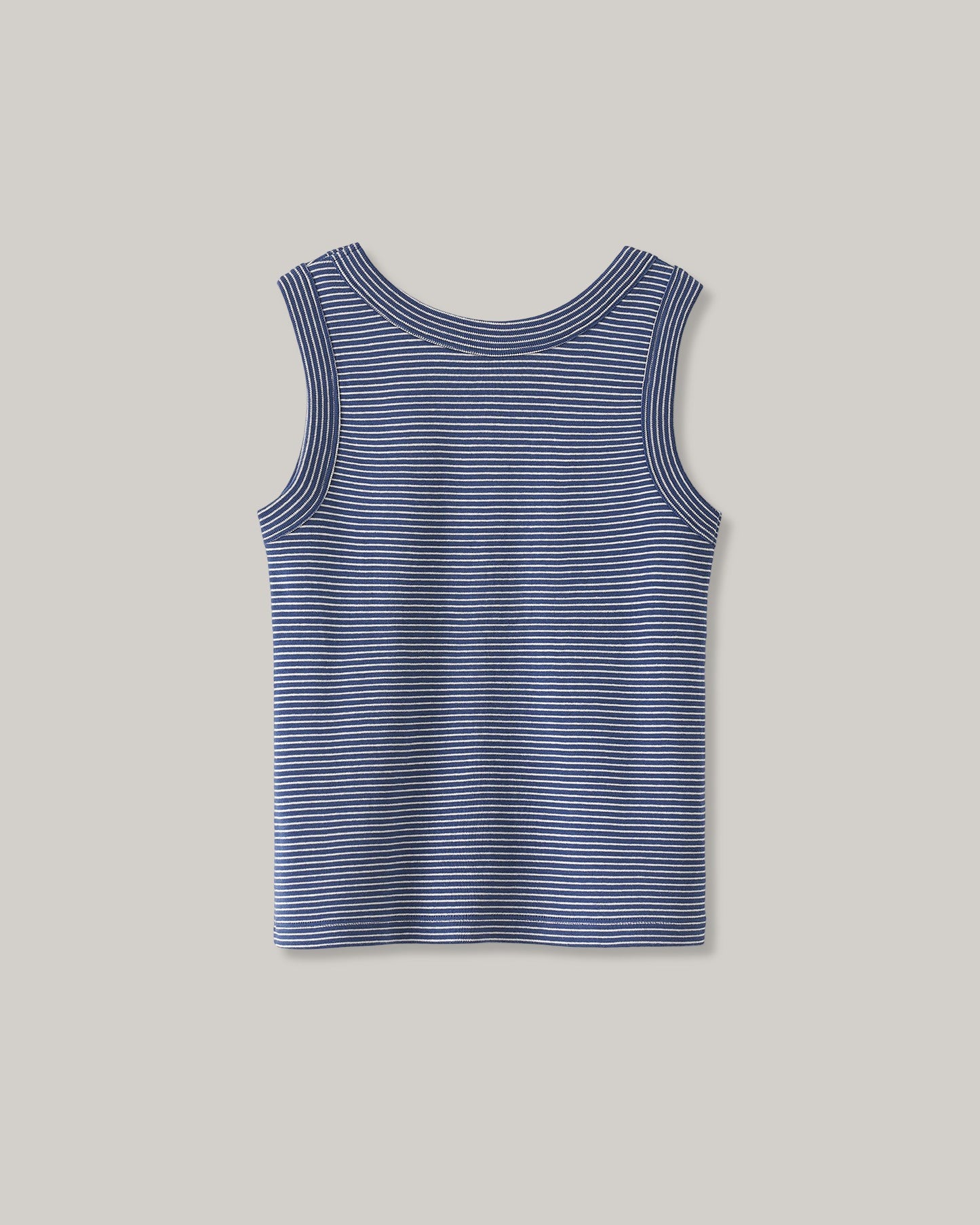 NOTHING WRITTEN SAILOR SLEEVELESS TOP - BLUE