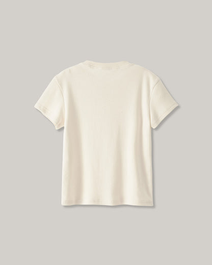 NOTHING WRITTEN 90's T-SHIRT - IVORY