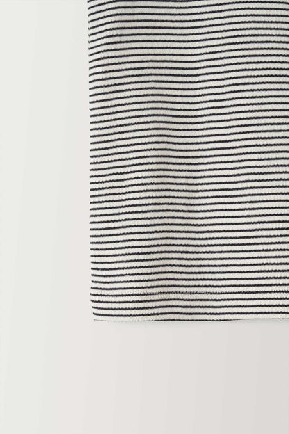 NOTHING WRITTEN SAILOR SLEEVELESS TOP - BLACK