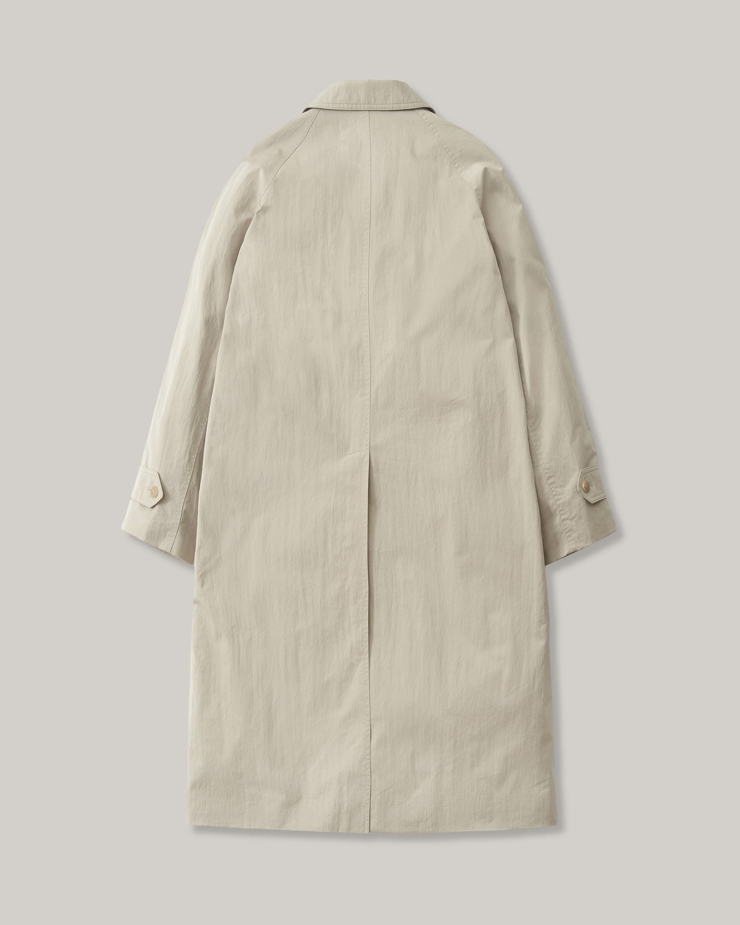 NORTHING WRITTEN CLASSIC OVERSIZED BALMACAAN COAT - BEIGE
