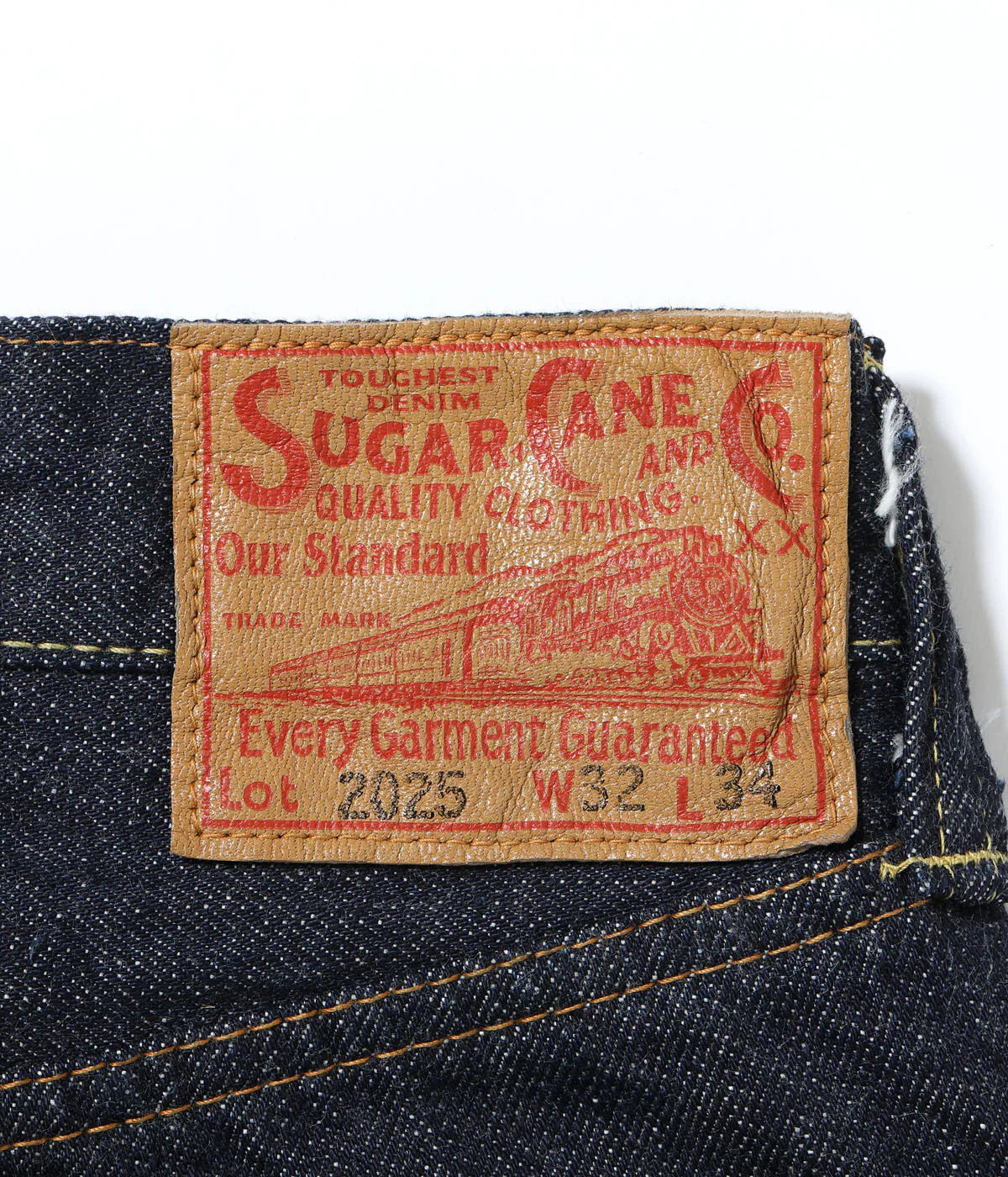 SUGAR CANE 2025 MODEL 13oz JEANS - WIDE LEG
