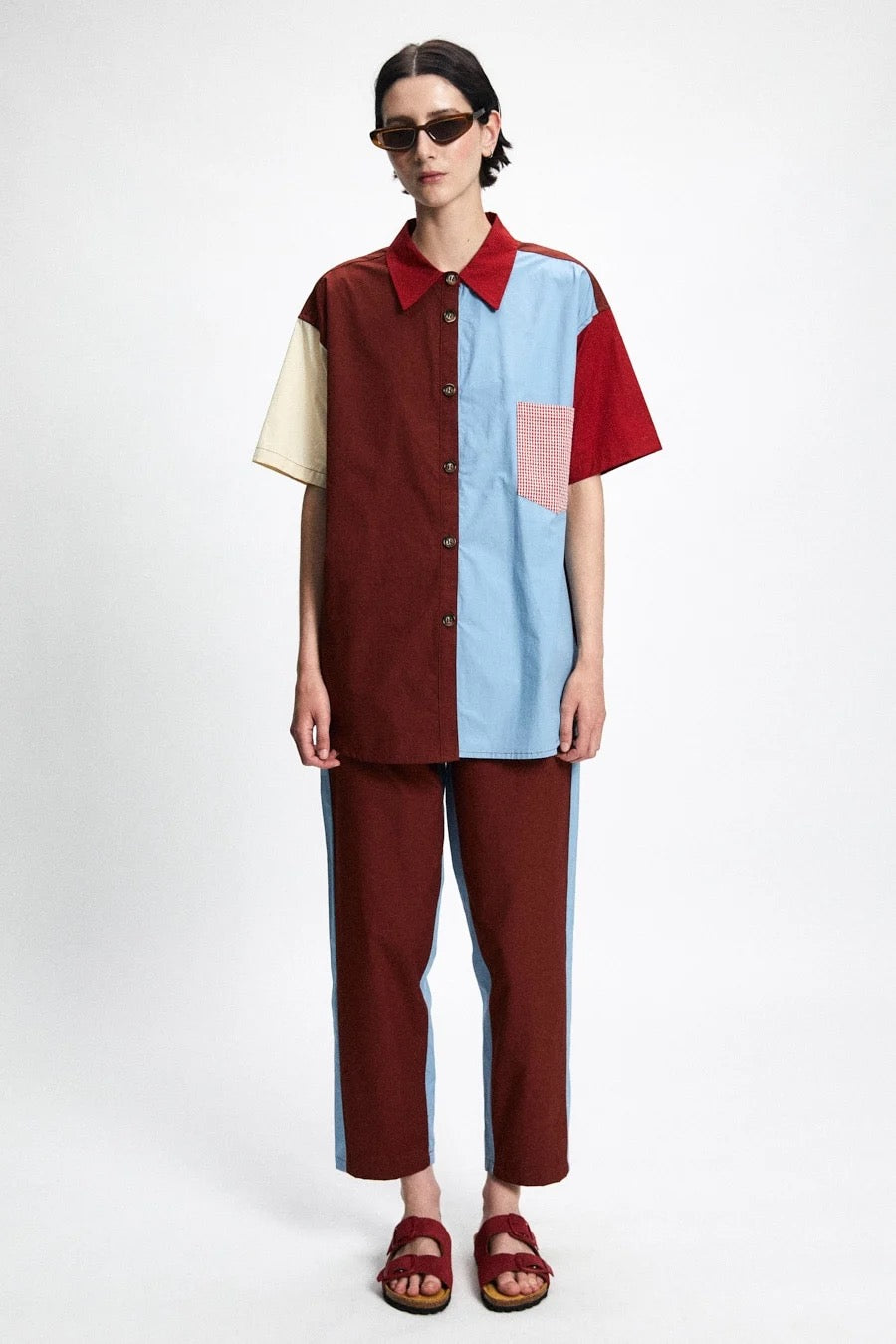 Rita Row Nasa Patchwork Shirt Rita Row Nasa Patchwork Shirt