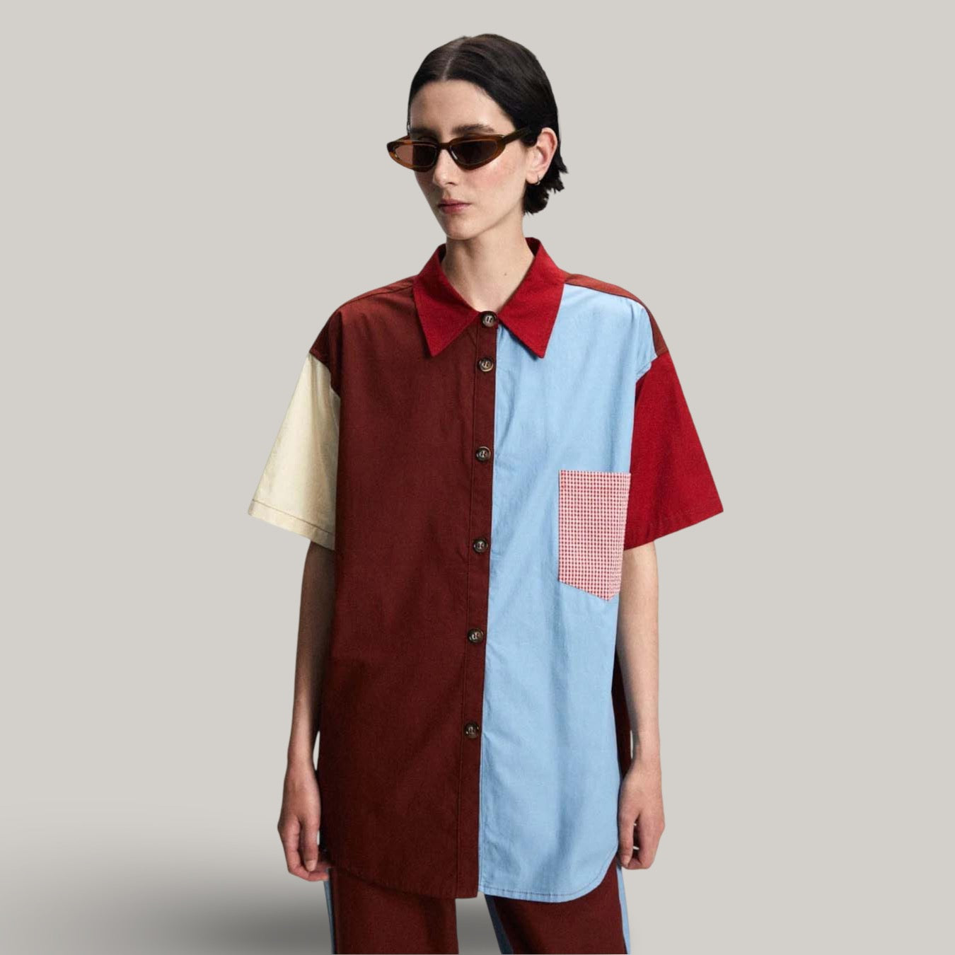 Rita Row Nasa Patchwork Shirt Rita Row Nasa Patchwork Shirt