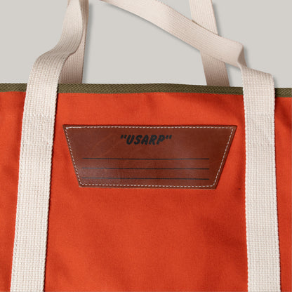 ONE EAR BRAND USARP AVIATOR BAG - ORANGE