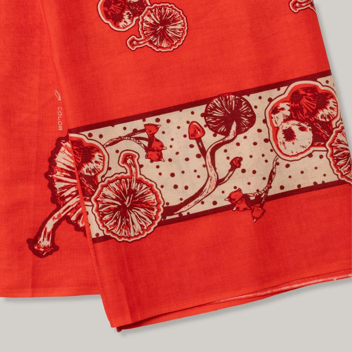 ONE EAR BRAND "SINCERITY" BANDANA - TOMATO SOUP