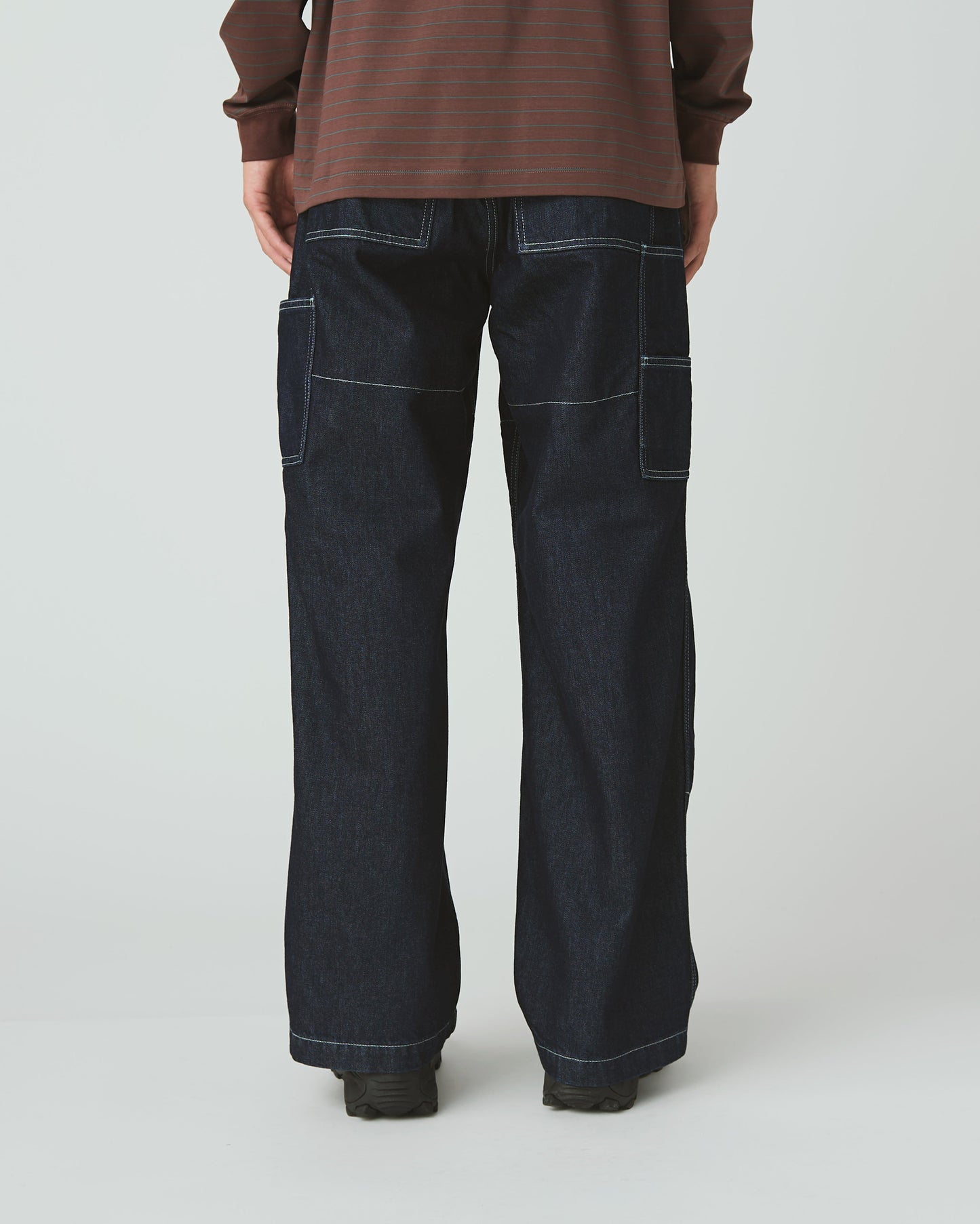 SNOW PEAK TAKIBI DENIM PANTS - INDIGO