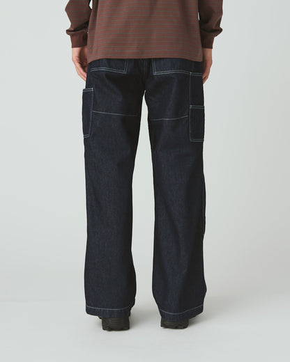 SNOW PEAK TAKIBI DENIM PANTS - INDIGO