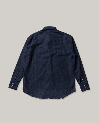 FITS LIKE A HUG WESTERN SHIRT - NEP DENIM