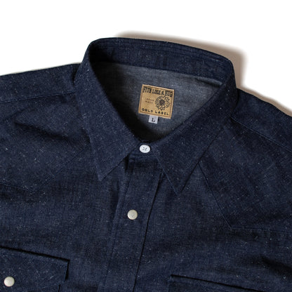 FITS LIKE A HUG WESTERN SHIRT - NEP DENIM